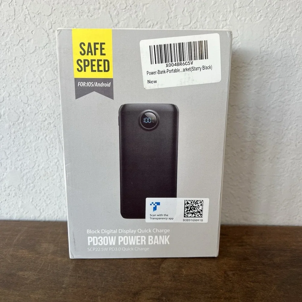 Portable-Charger-Power-Bank 40000mAh Power Bank PD 30W and QC 4.0 Quick Charging